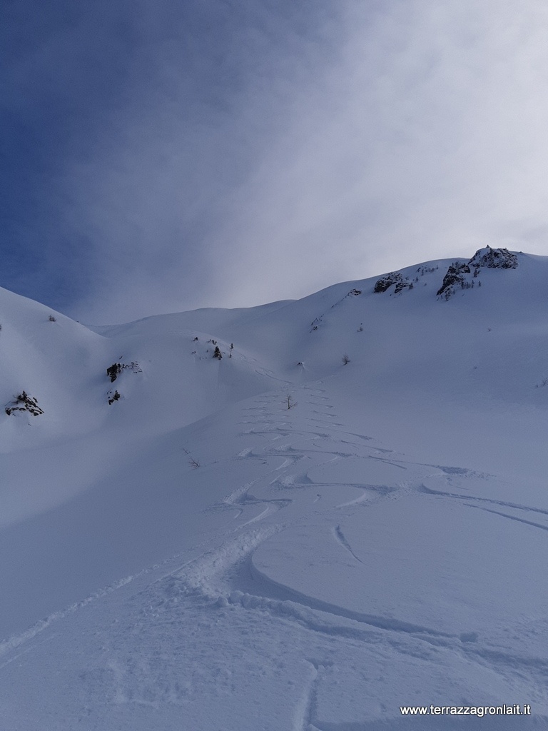 beatiful landscape in val dei MOcheni: a perfect scenary for skitouring trip