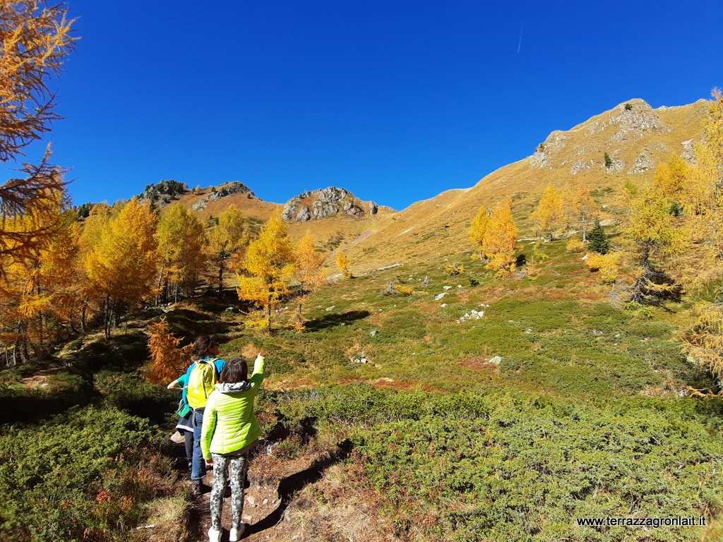 Der hochteste Punkt der Wanderung: Passo Garofani